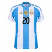 Argentina Alexis Mac Allister #20 Hemmatröja Copa America 2024 Korta ärmar